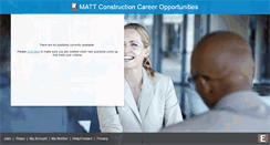 Desktop Screenshot of mattconstruction.jobinfo.com