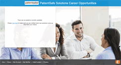 Desktop Screenshot of patientsafesolutions.jobinfo.com