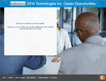 Tablet Screenshot of dewtec.jobinfo.com