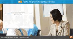 Desktop Screenshot of pacificinterpreters.jobinfo.com