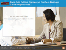Tablet Screenshot of cokecce.jobinfo.com