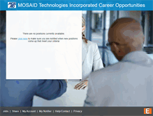 Tablet Screenshot of mosaid.jobinfo.com