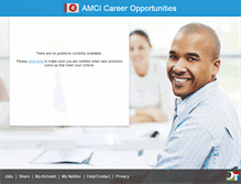 Tablet Screenshot of amcimarketing.jobinfo.com