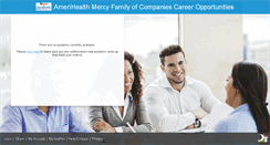 Desktop Screenshot of amerihealth.jobinfo.com