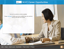 Tablet Screenshot of njvc.jobinfo.com